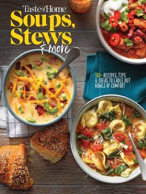 cover image of Taste of Home Soups, Stews and More